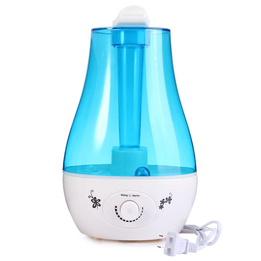 Ultrasonic Mini Aroma Humidifier & Air Purifier with LED Lamp