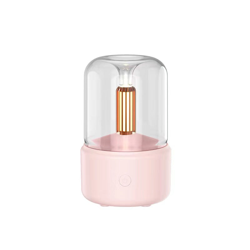 Candlelight Aromatherapy Machine - USB Desktop Atmosphere Lamp & Air Humidifier