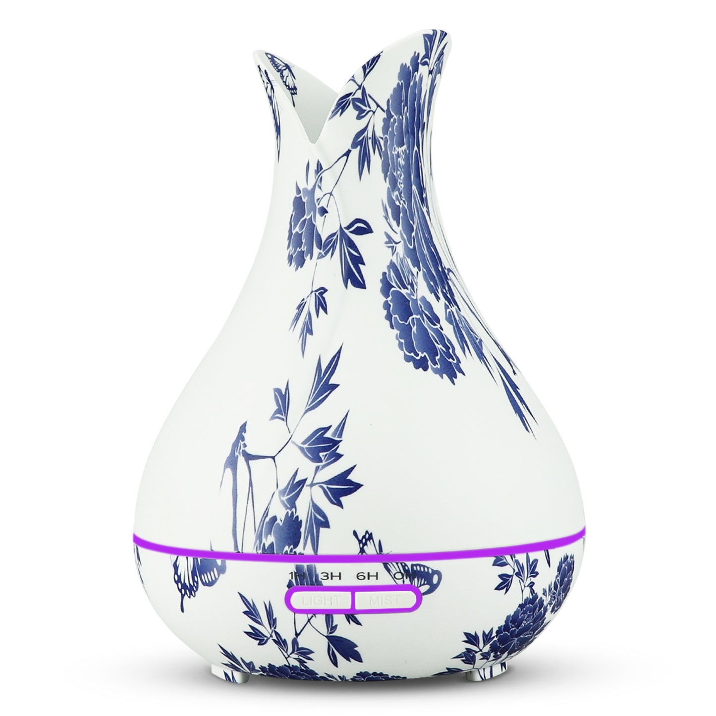 Aromatherapy Mini Humidifier - Blue and White Porcelain Pattern Ultrasonic Machine
