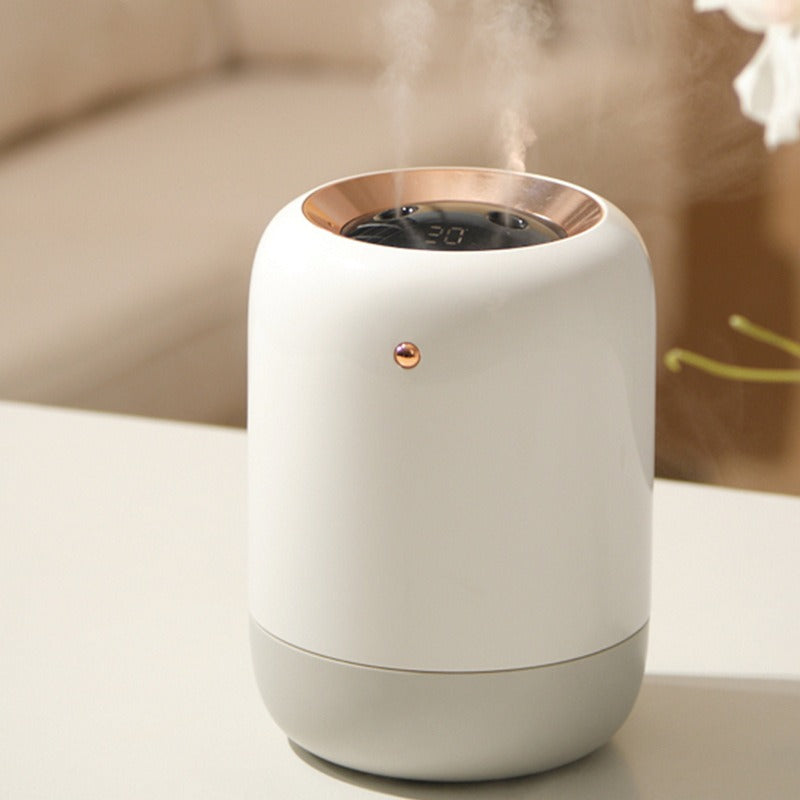 Dual Spray Air Humidifier - Large Capacity Portable USB Charging Desktop Humidifier