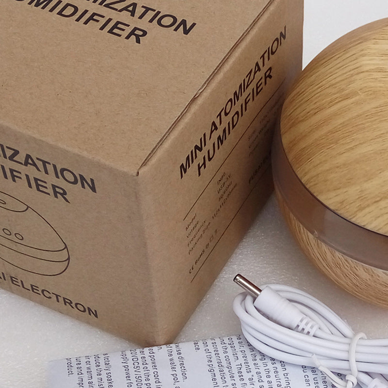 Colorful USB Humidifier Aromatherapy Diffuser - 300ml Mini Cotton Swab