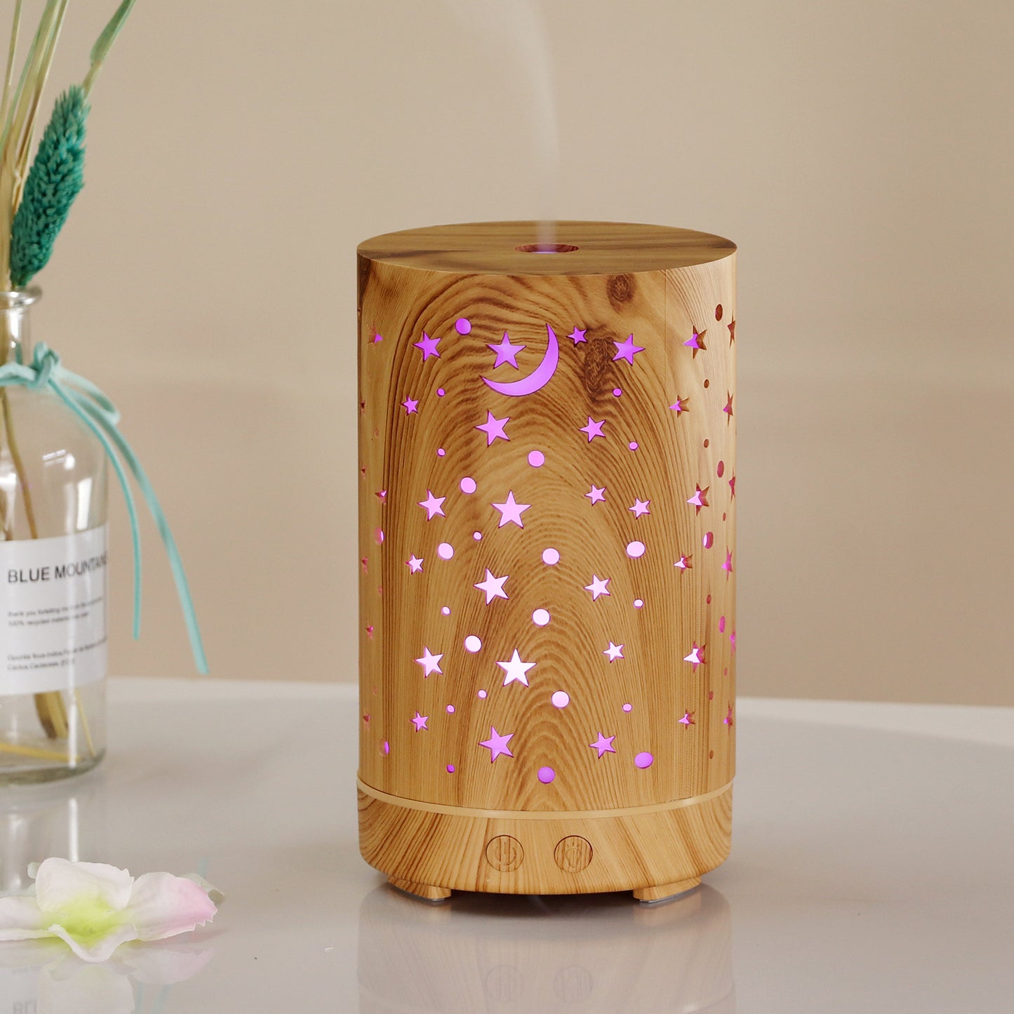 Creative Starry Sky Humidifier - Mini Portable Aroma Diffuser for Home and Office