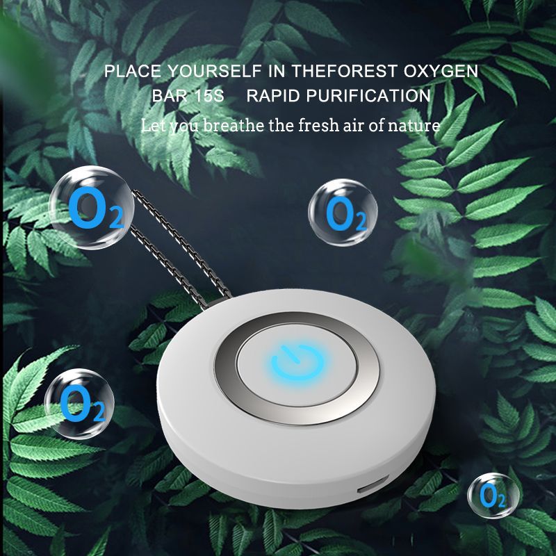 Mini Portable Wearable Anion Air Purifier - Fresh Air Anywhere