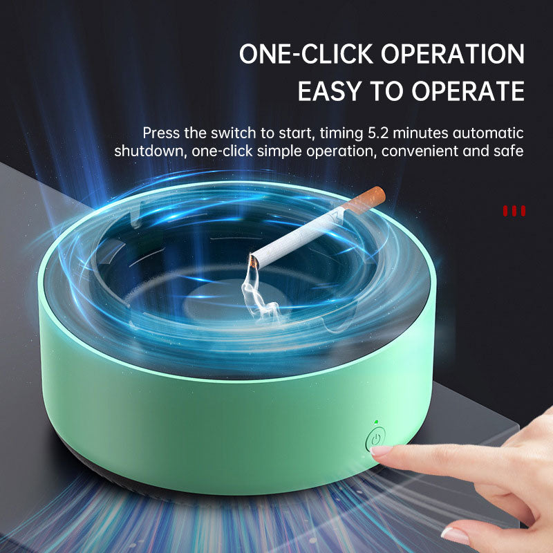 Electronic Intelligent Ashtray Air Purifier - Fresh Air Solution