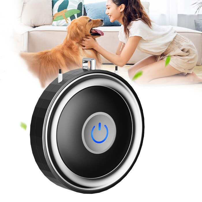 USB Portable Wearable Air Purifier Necklace - Negative Ion Freshener for Clean Air