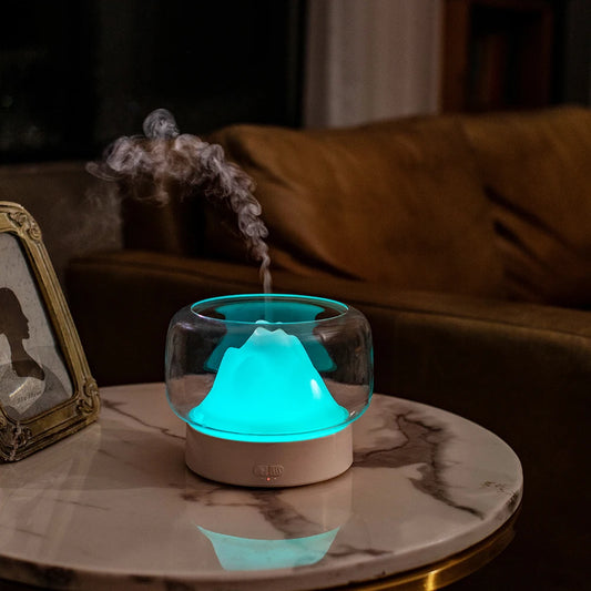 Ultrasonic Air Humidifier Aroma Diffuser 400ML - Essential Oil Aromatherapy