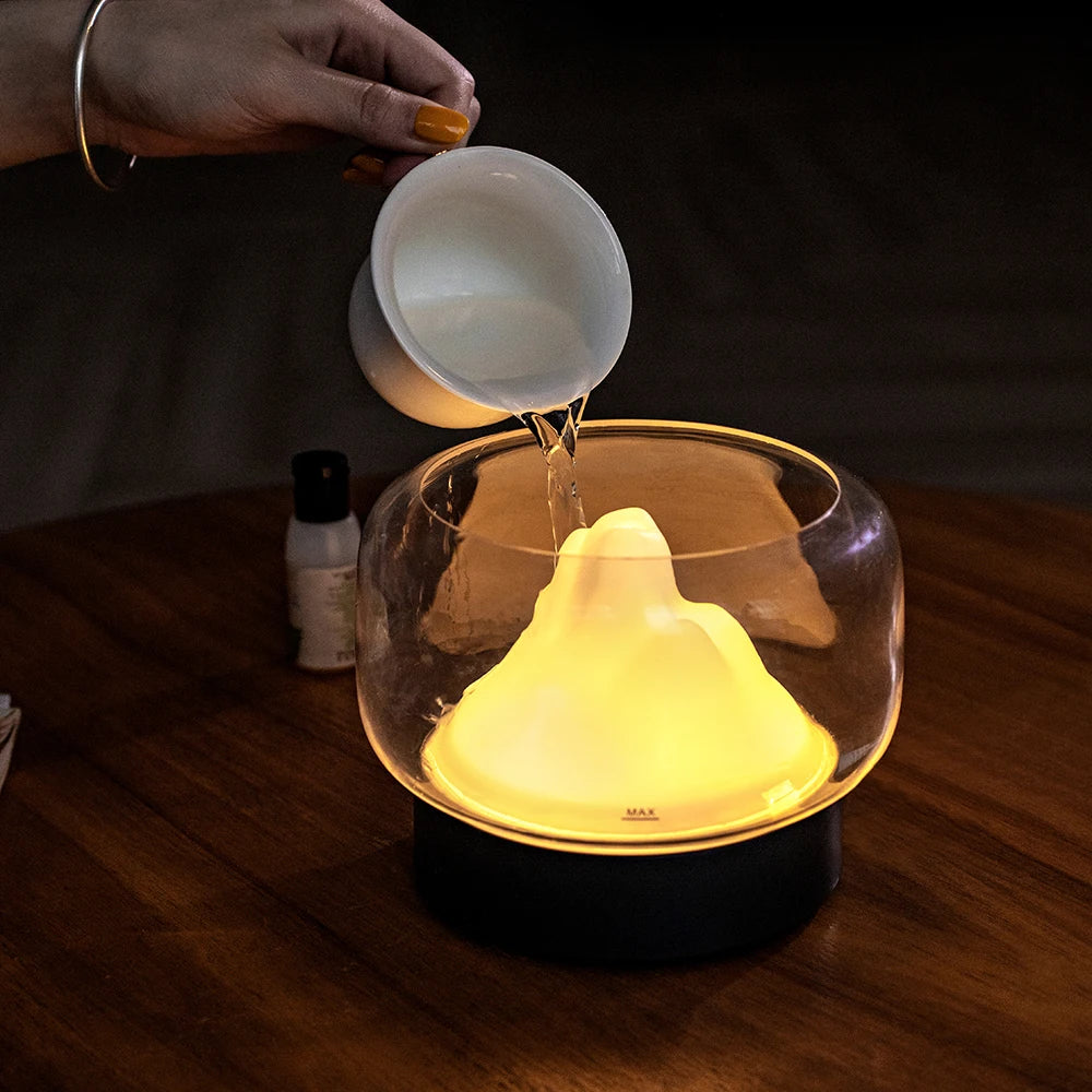 Ultrasonic Air Humidifier Aroma Diffuser 400ML - Essential Oil Aromatherapy